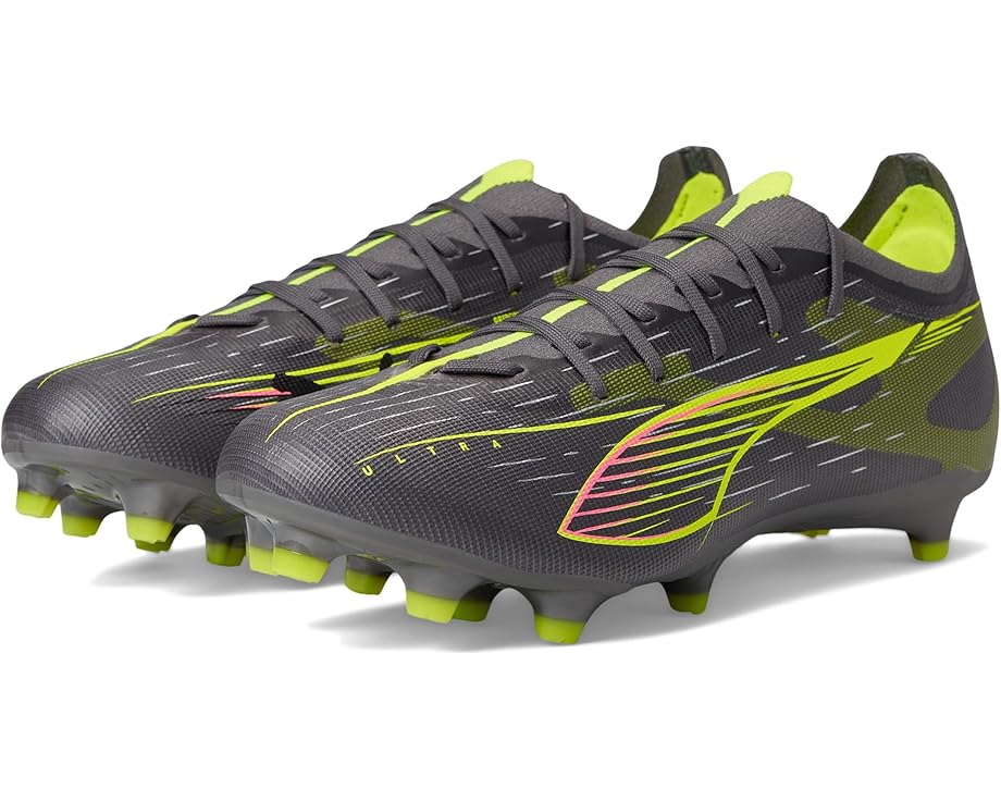 

Кроссовки PUMA Ultra 5 Match Firm, Artificial Ground Soccer Cleats, цвет Matte Aged Silver-Yellow Alert-Puma Aged Silver