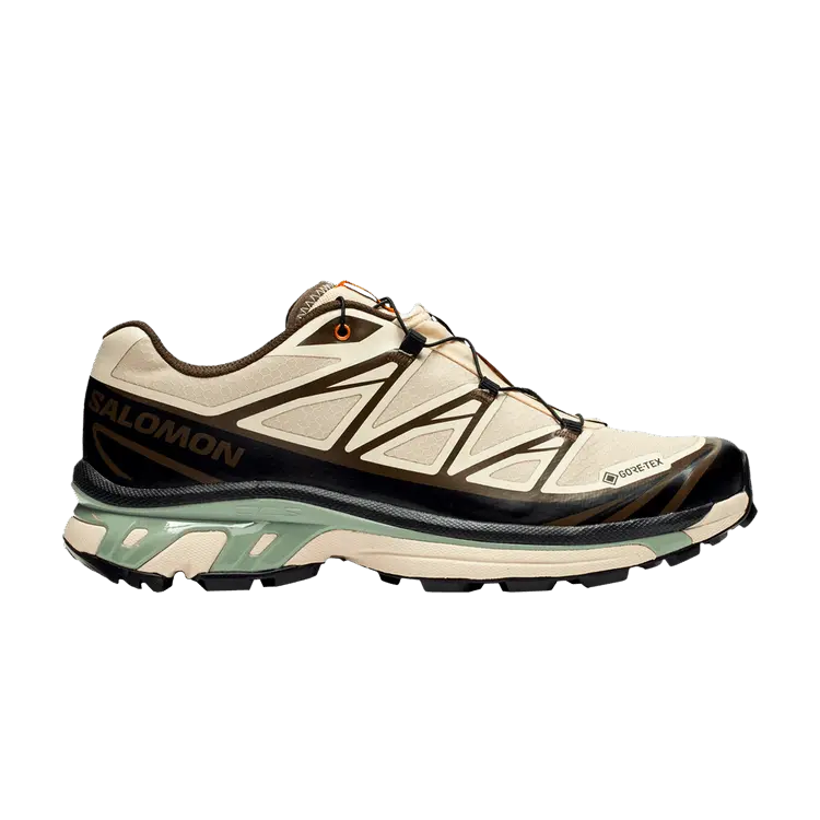 

Кроссовки Salomon Sneakersnstuff x XT-6 GORE-TEX Almond Milk Seagrass, кремовый