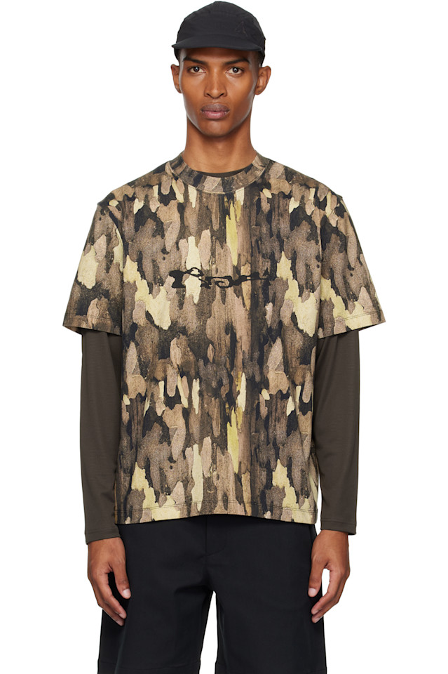 

Футболка Bark Roa, цвет camouflage
