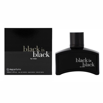

Parfum de France Black is Black Homme Eau de Toilette Spray 100ml Parfums De France