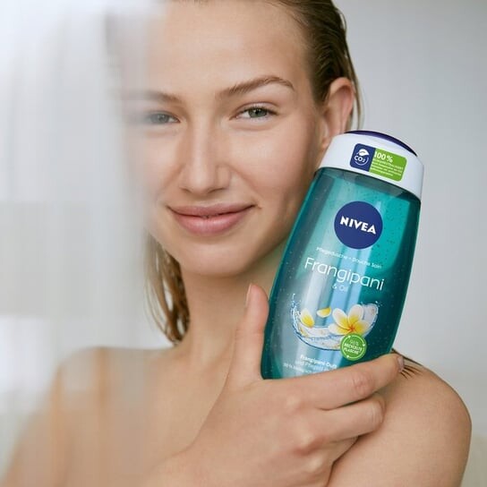 Ухаживающий гель для душа для душа 250мл Nivea, Hawaii Flower & Oil Care — фото 3