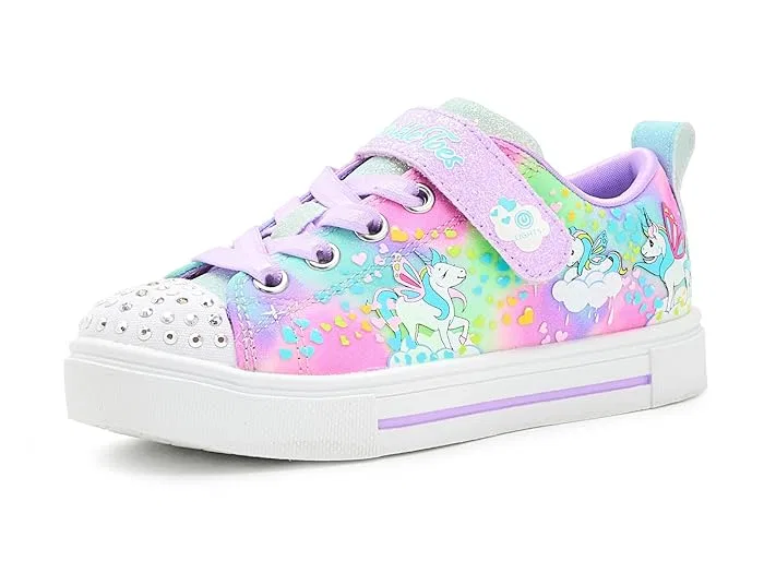 Кроссовки с подсветкой Twinkle Sparks 314468L SKECHERS KIDS, Lavendar/Multi