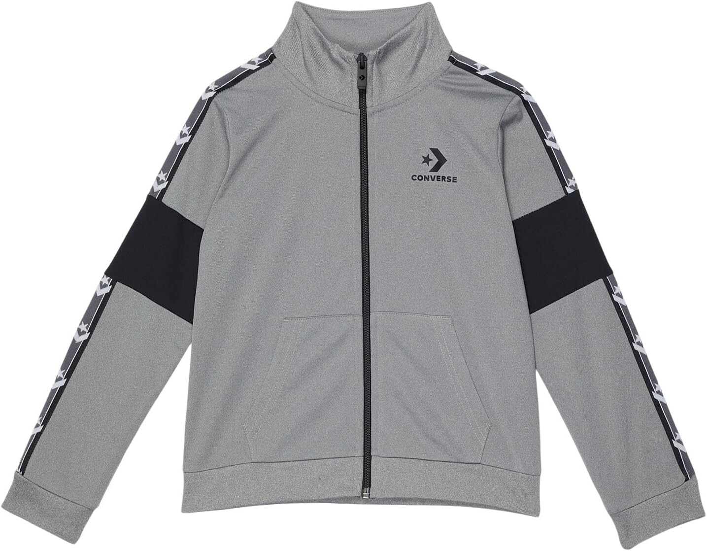 

Куртка Converse Star Chevron Taping Jacket, цвет Dark Grey Heather