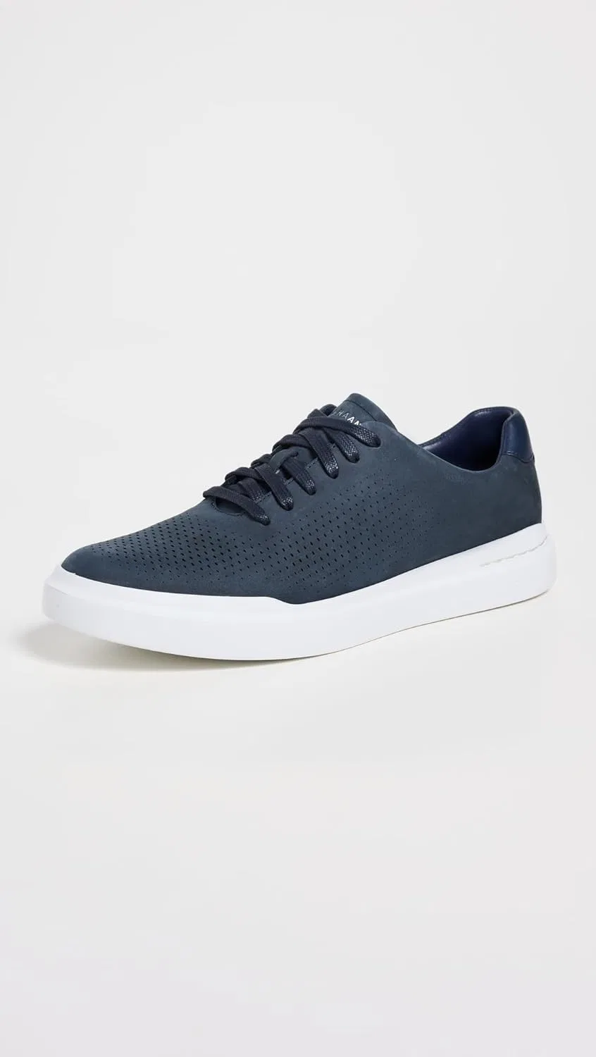 Мужские кроссовки Cole Haan Grandpro Rally Lazer Cut, 2-Navy Nubuck — фото 2
