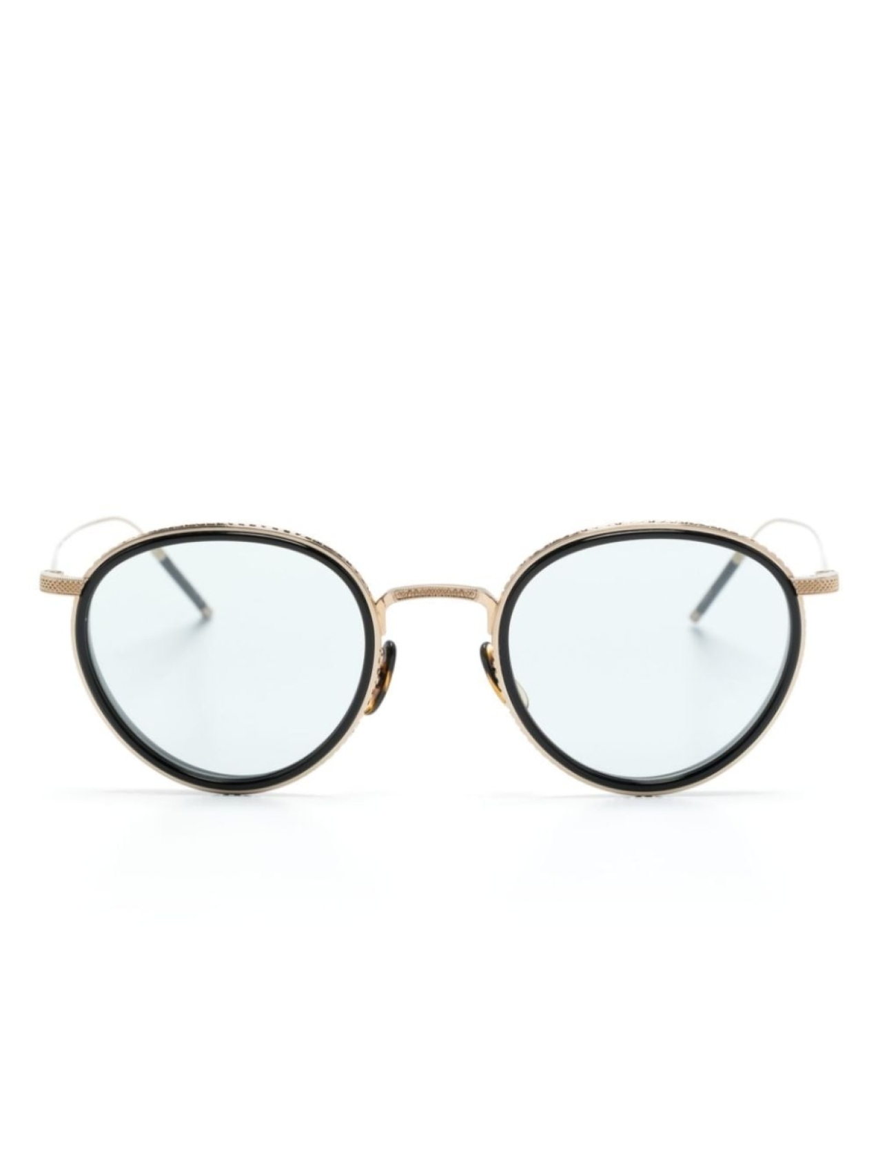 

Oliver Peoples солнцезащитные очки TK-8 в круглой оправе, черный