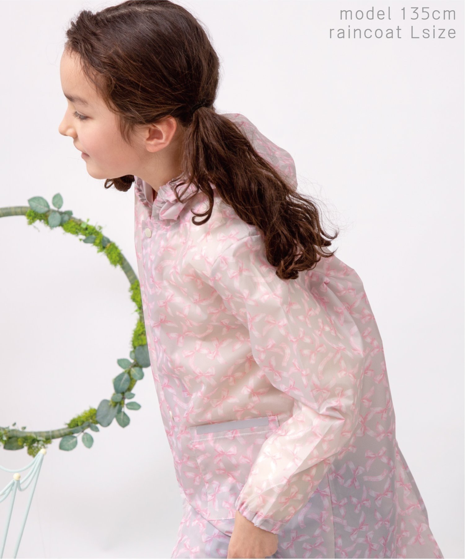 Дождевик [Hello Kitty/Классическая лента] Panpantutu, Classic Ribbon — фото 2