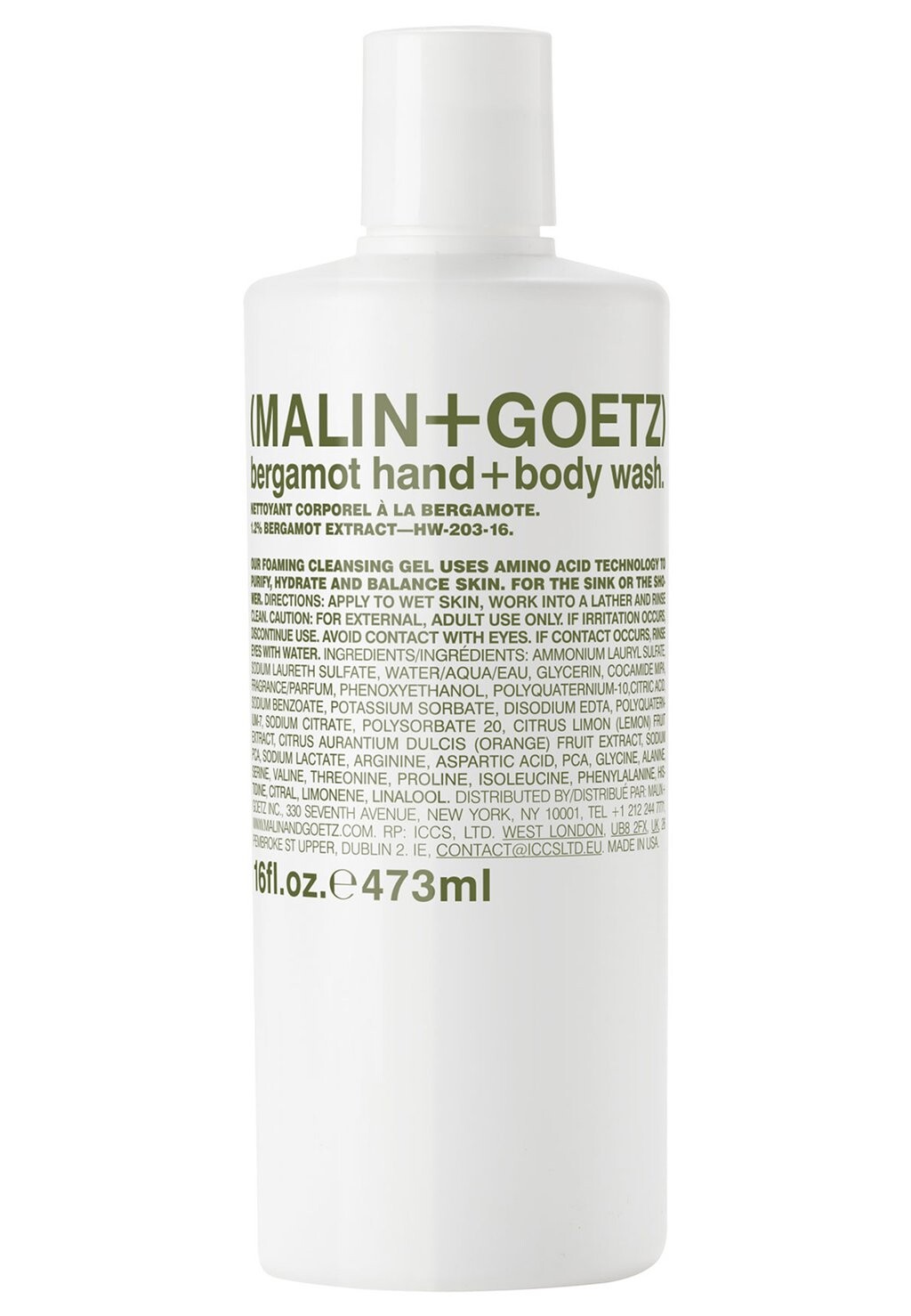 

Увлажняющий крем MALIN+GOETZ, цвет transparent