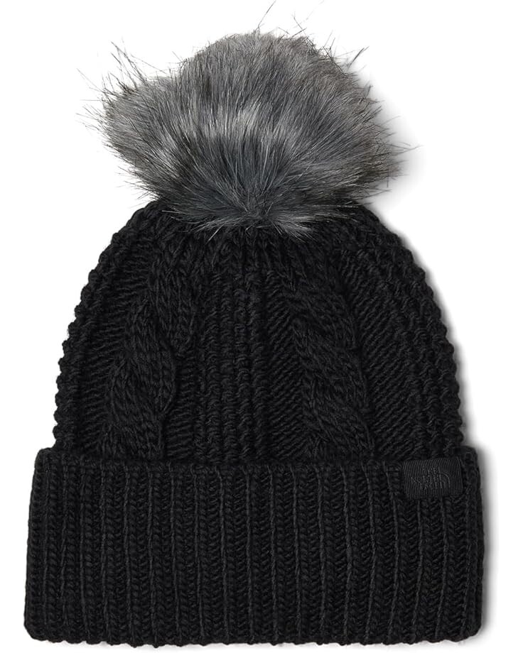

Шапка The North Face Oh Mega Fur Pom Beanie, черный