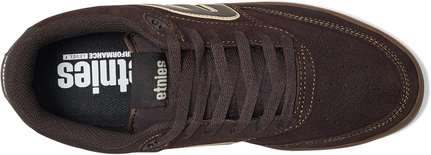 Мужские скейтбордистские кроссовки Etnies Serin, коричневый — фото 2