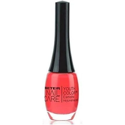 

Nail Care Youth Color 069 Red Scarlet Омолаживающий лак для ногтей, Beter