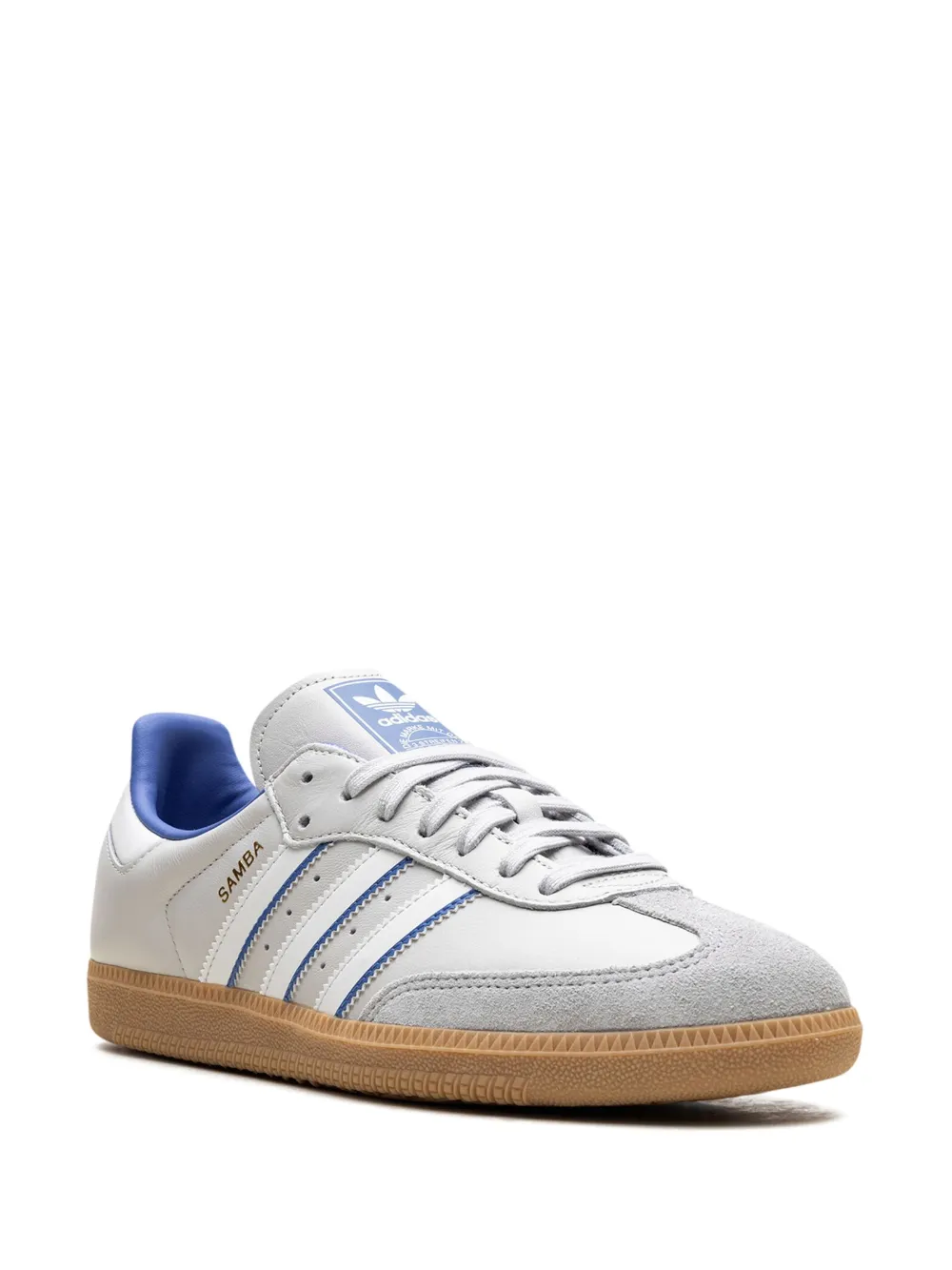 Кроссовки Samba Grey One Blue Adidas, серый — фото 2