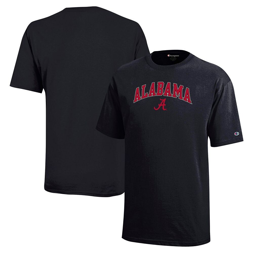 

Черная футболка с логотипом среди молодежи Alabama Crimson Tide Arch Champion, цвет Ala Black
