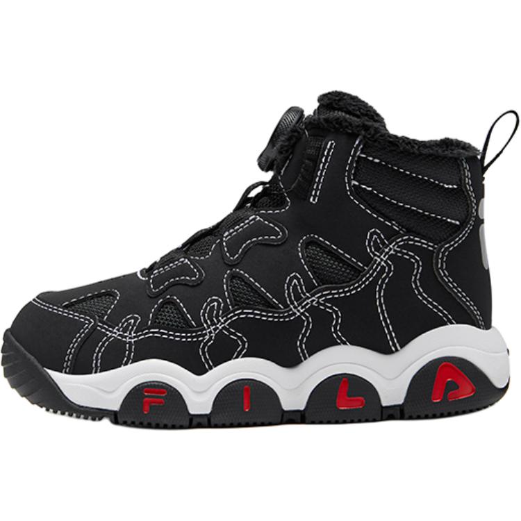 

FILA KIDS Износостойкие детские ботинки с высоким голенищем, черные, для детей 3–7 лет
