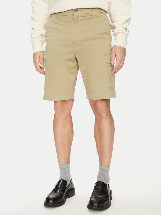 

Шорты из ткани обычного кроя Modern Twill K10K114067 Calvin Klein, бежевый