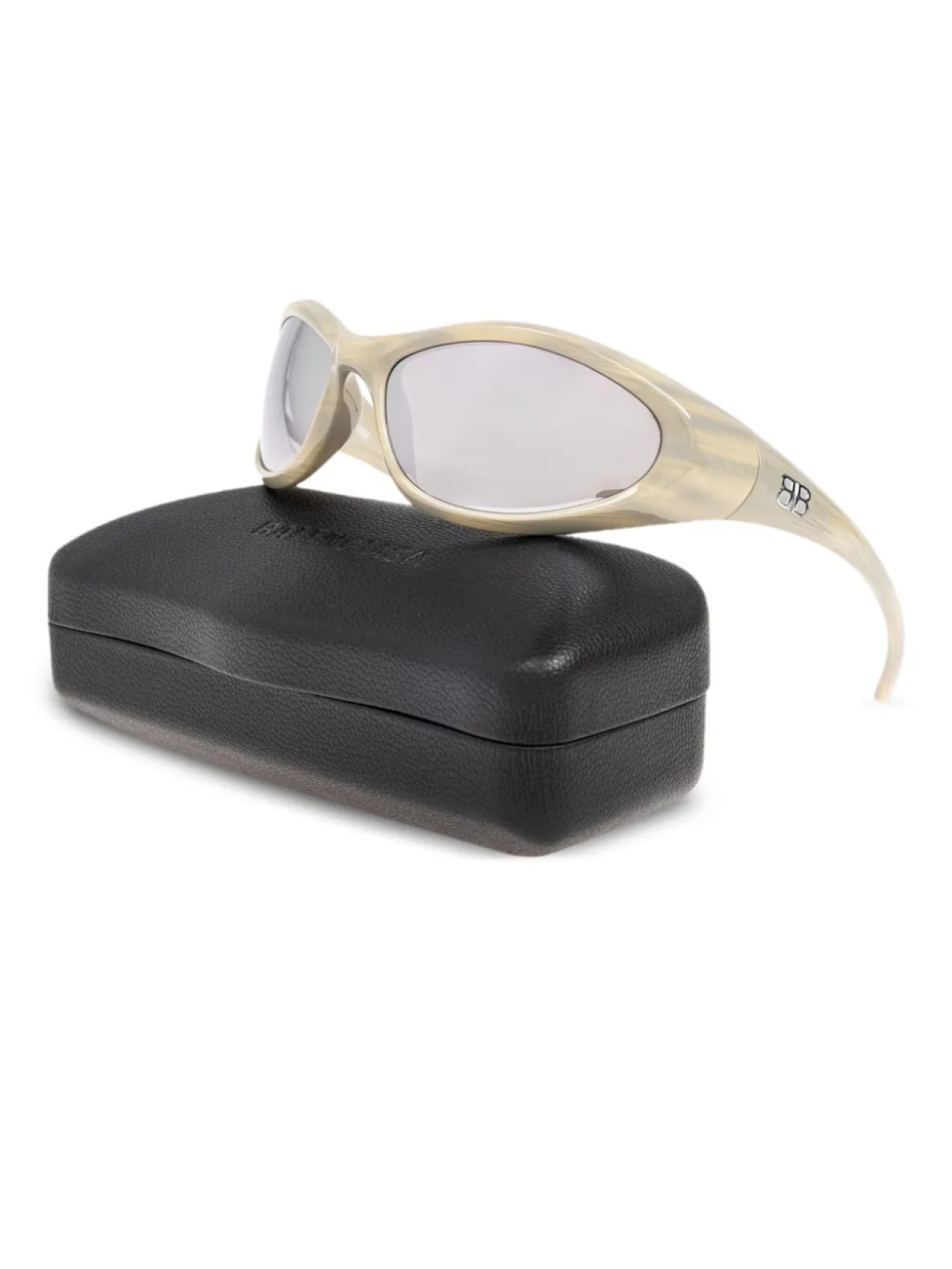 Balenciaga Eyewear Sporty B солнцезащитные очки, нейтральный — фото 2