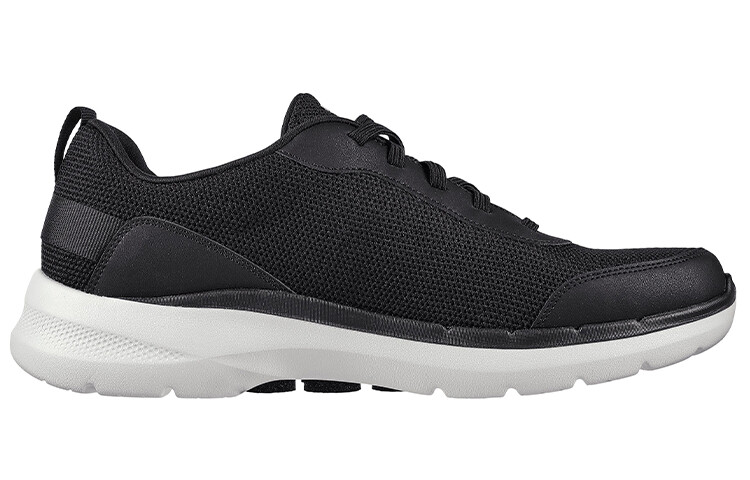 Go Walk 6 Slip-on Shoes Men Low-top Black Skechers