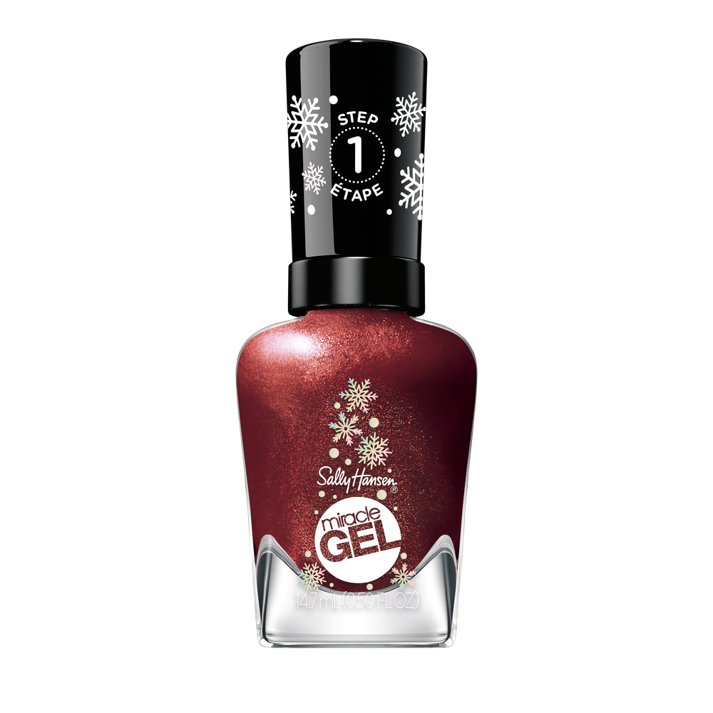 

Лак для ногтей Miracle gel holiday esmalte de uñas Sally Hansen, цвет 920-Holiday Romance, 9,17 мл.