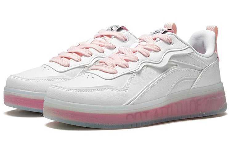 Кеды (WMNS) Li-Ning Sport Leisure Low x Disney 'White', белый — фото 3