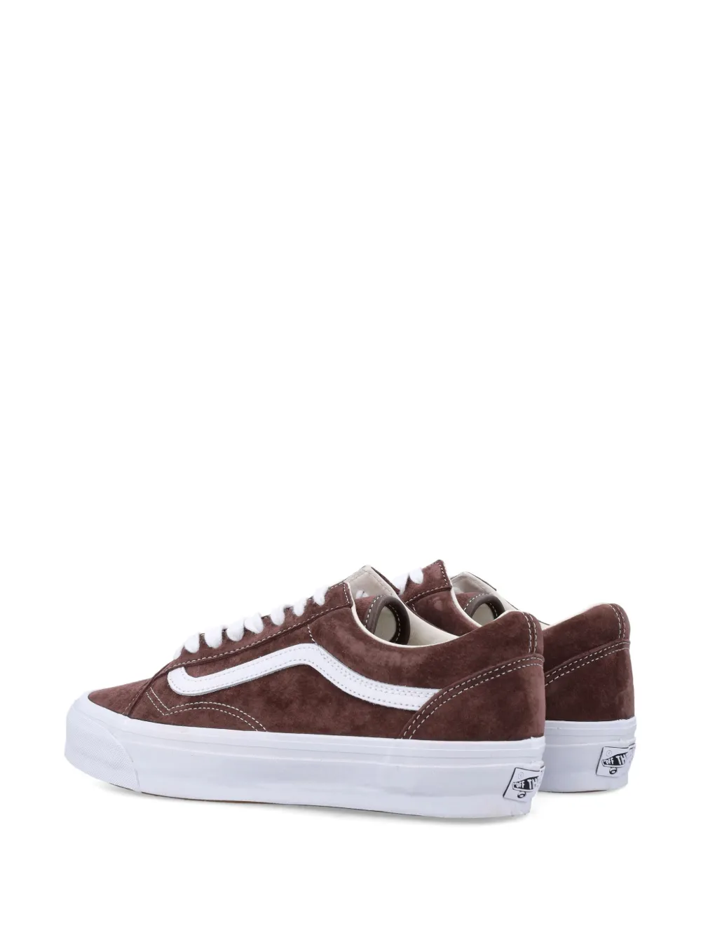 Кеды Old Skool 36 Vans, коричневый — фото 3