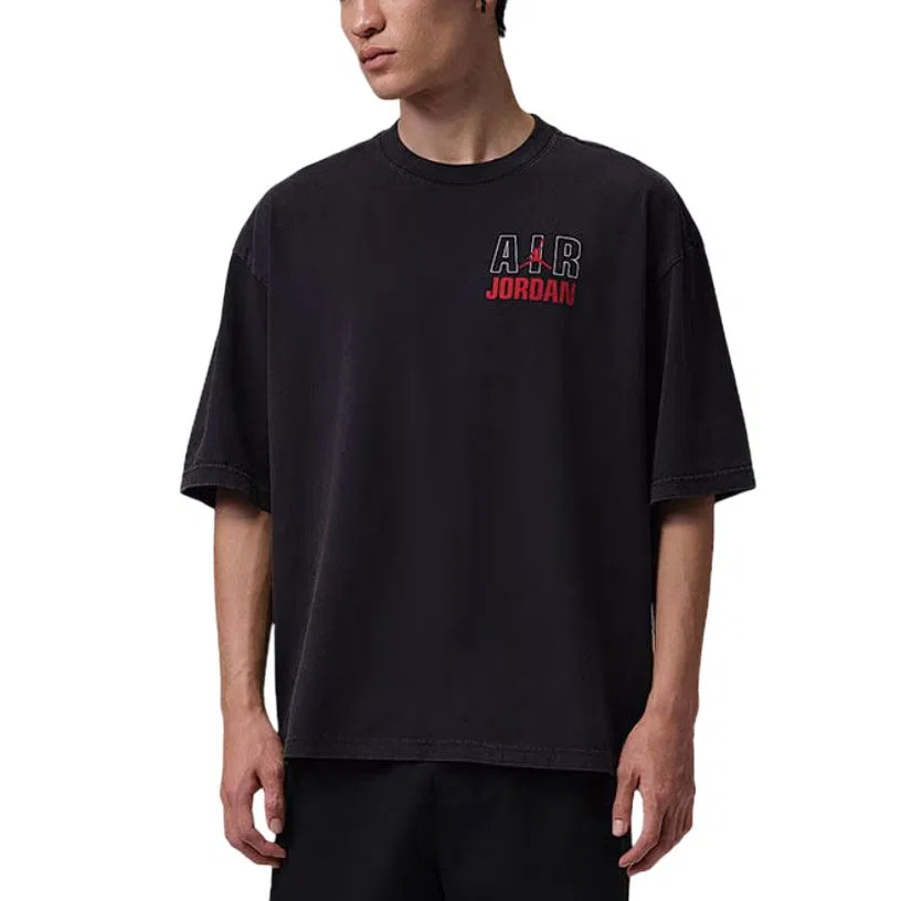 Футболка Jordan Air Crew Neck Black — фото 3