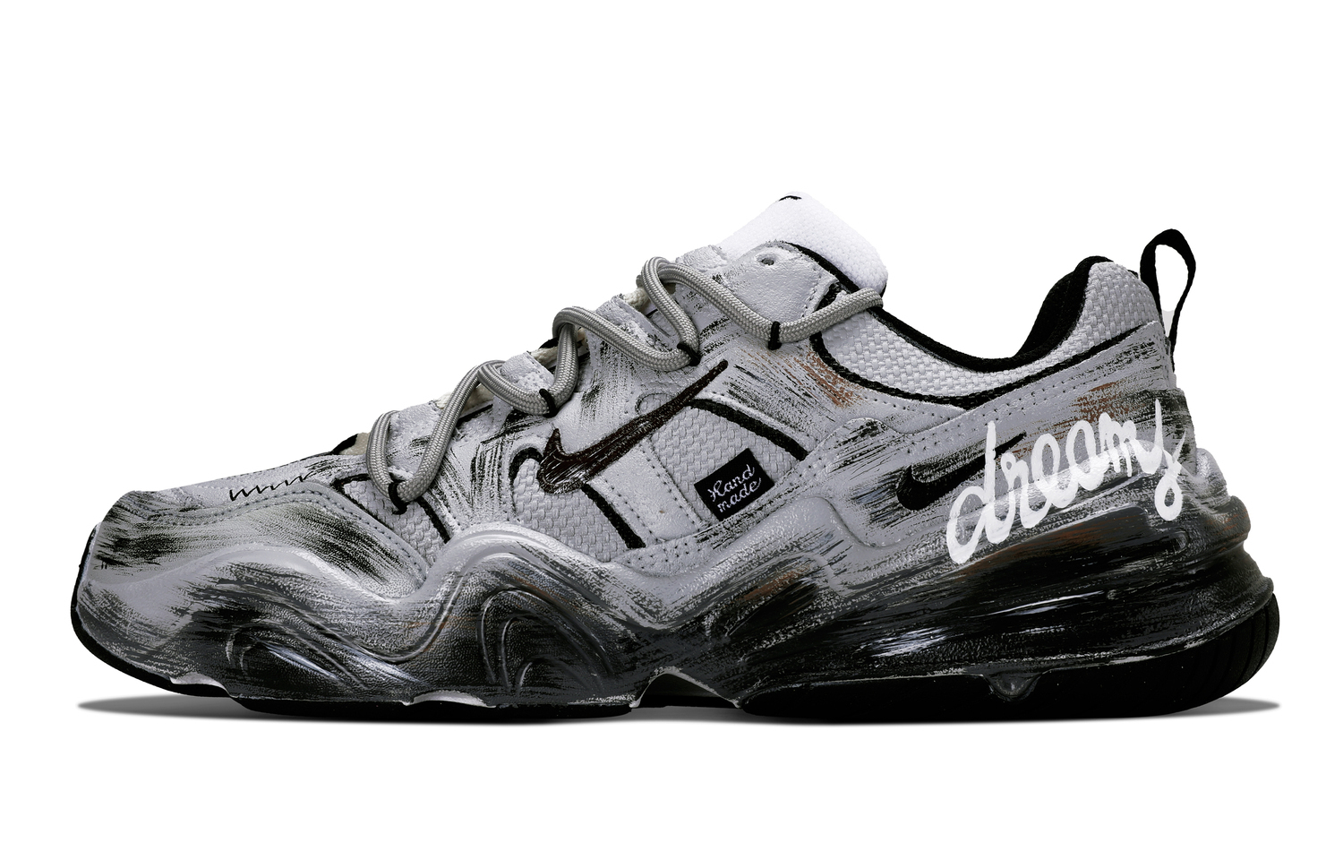 

Технология Hera устойчивые к истиранию низкие кроссовки мужские Nike, серый