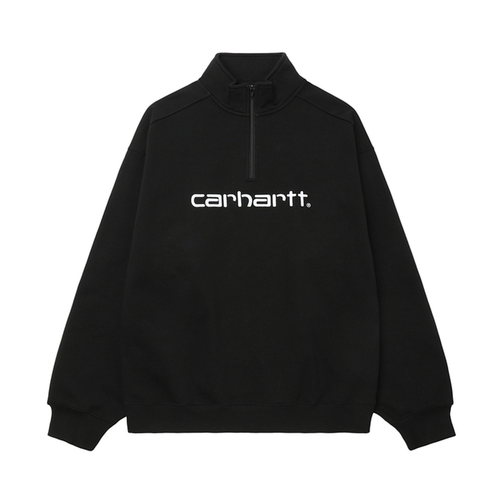 

Мужские толстовки с отворотом, средней длины, стандартной длины Carhartt Wip, bka/черный
