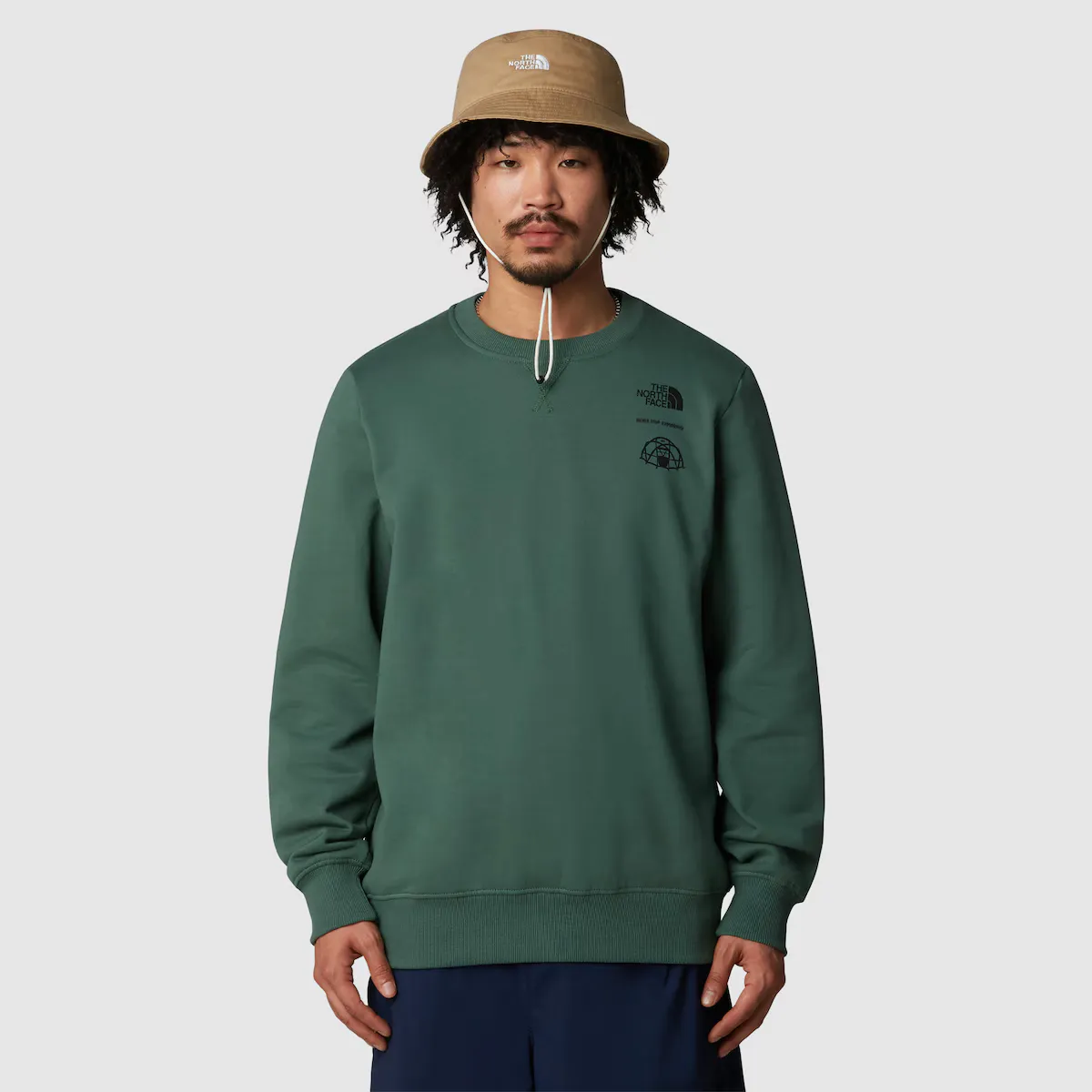 

Мужская толстовка с графическим принтом The North Face для активного отдыха, зеленый