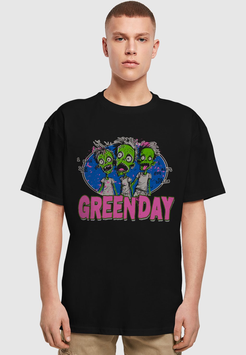

Футболка с принтом DAY ZOMBIE Merchcode, черный