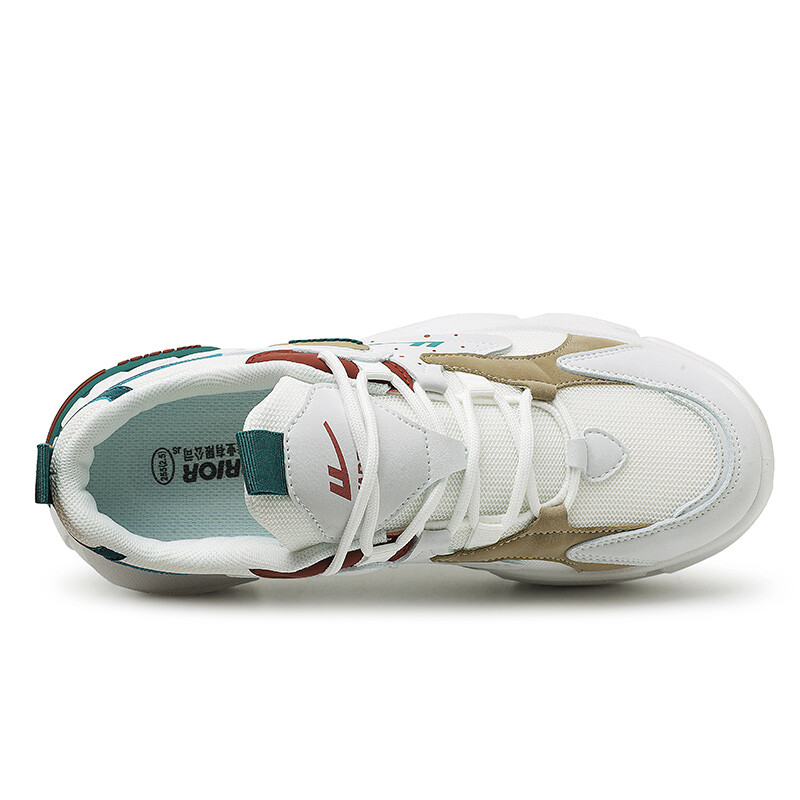

Кроссовки WARRIOR Chunky Sneakers Men Low-top Yellow, красный