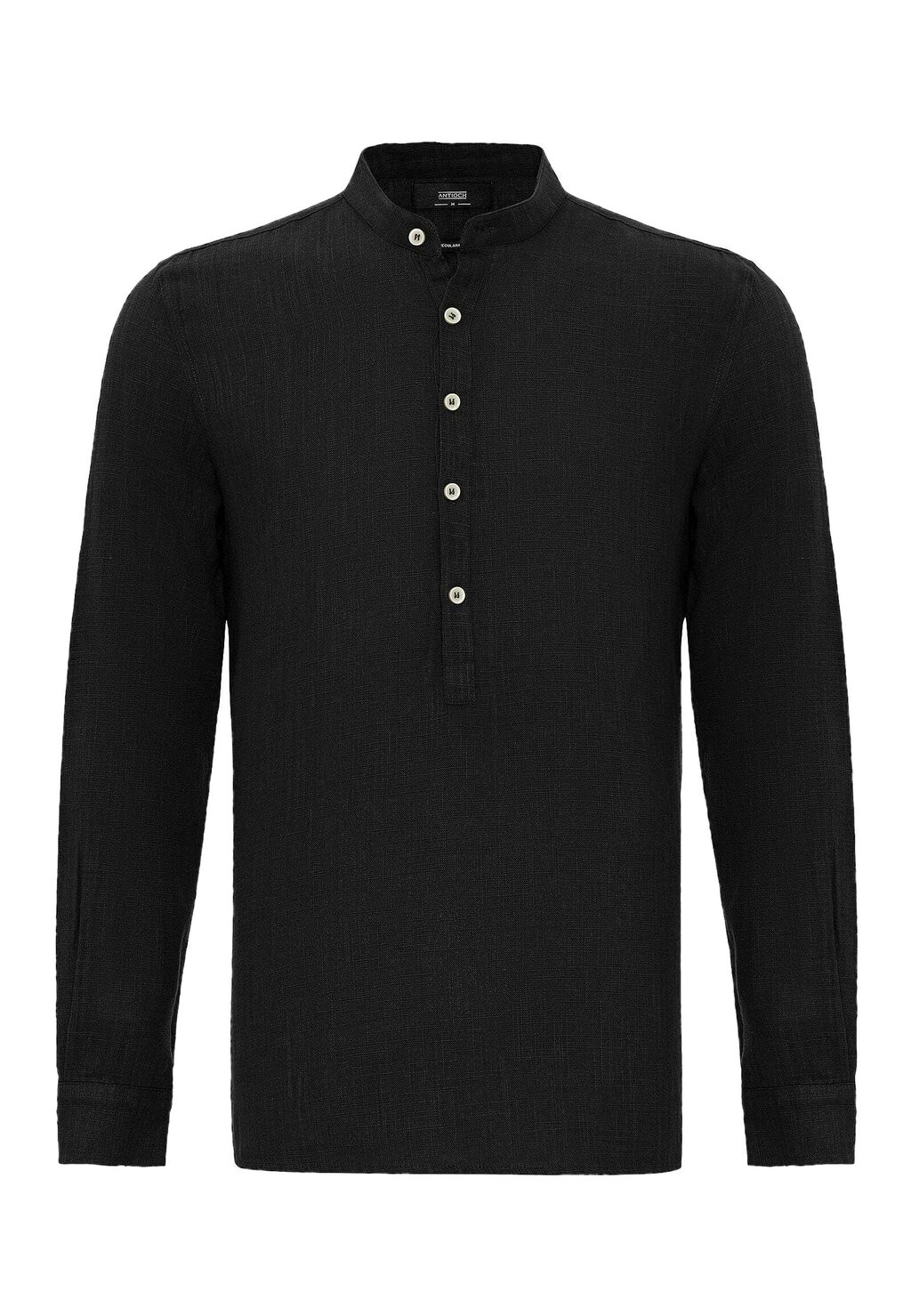 

Рубашка MANDARIN COLLAR LONG SLEEVE Antioch, черный