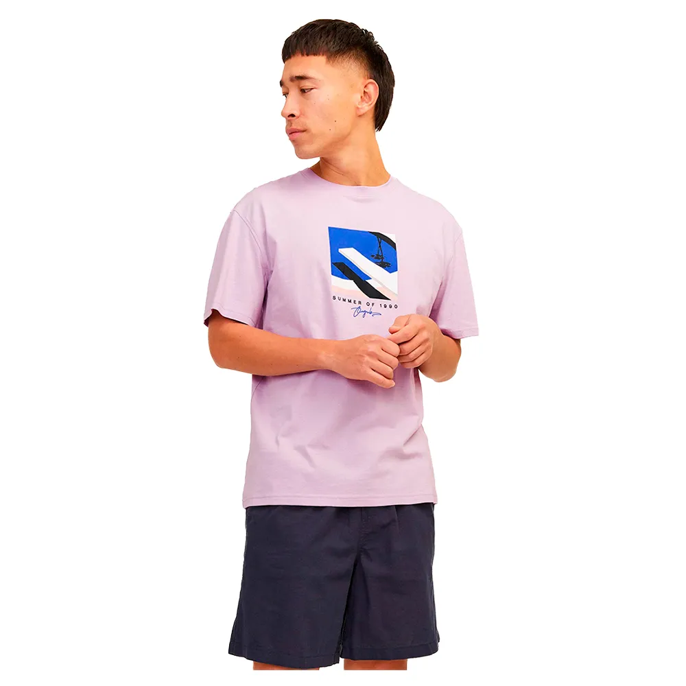 

Футболка Jack & Jones Marbella Front, фиолетовый