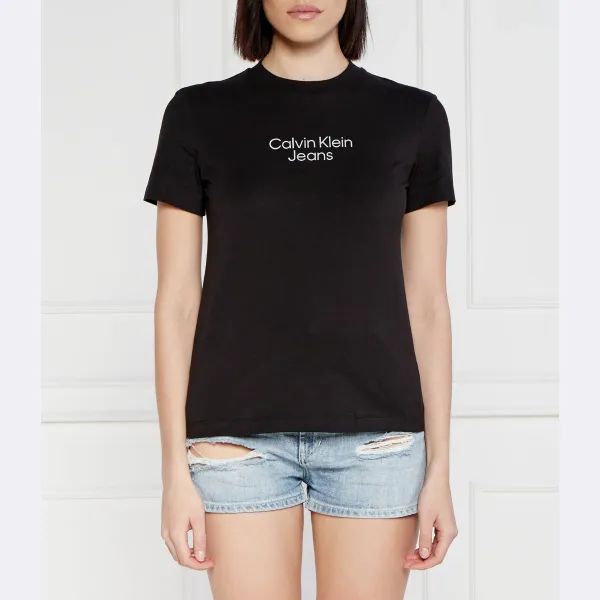 

Футболка стандартного кроя Institution Calvin Klein, черный