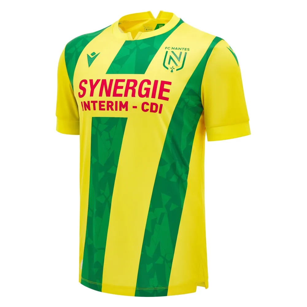 

Футболка с коротким рукавом Macron FC Nantes 24/25 home, желтый
