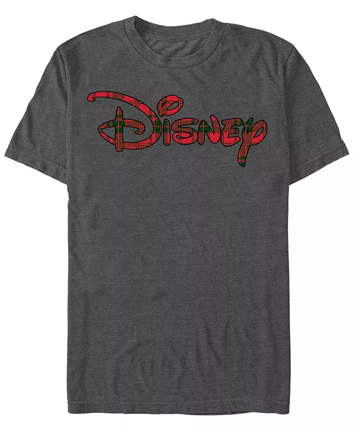 

Мужская футболка с коротким рукавом Disney Holiday Logo Fifth Sun, серый
