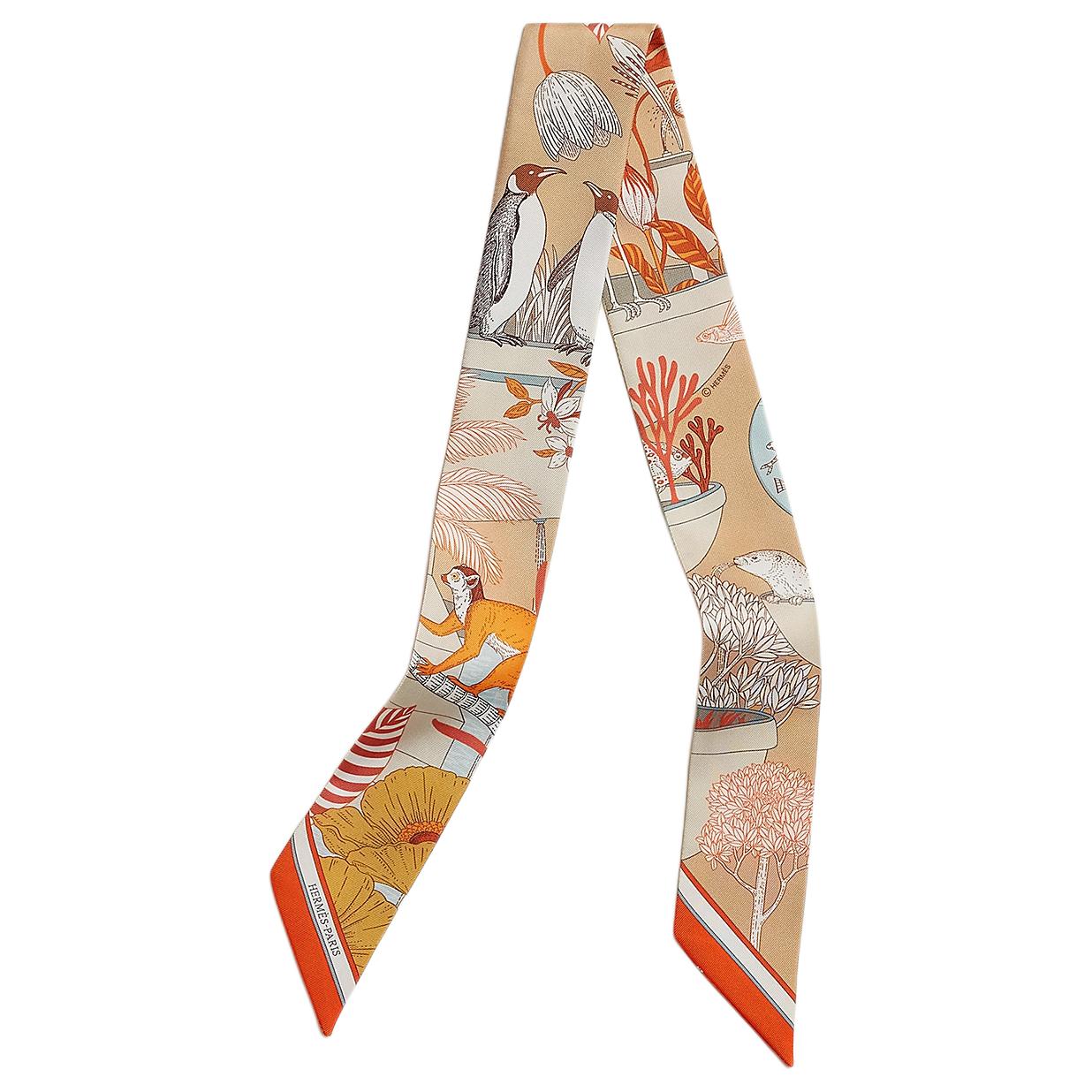 

HERMES Шёлковый шарф Multicolor, Multicolor