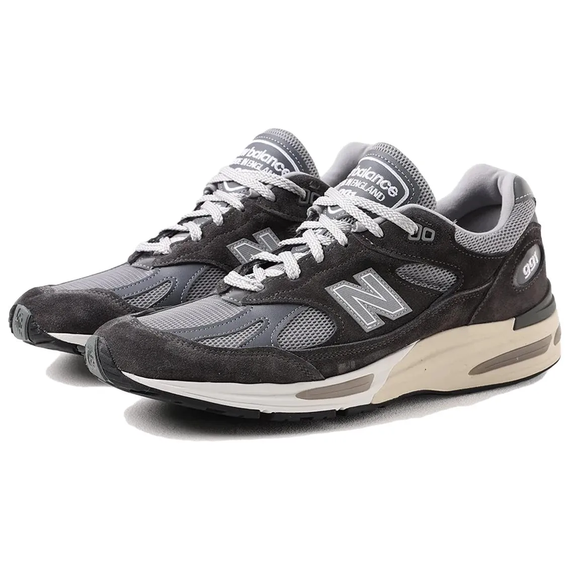 991v2 Made In UK 'Forged Iron' New Balance, серый — фото 4