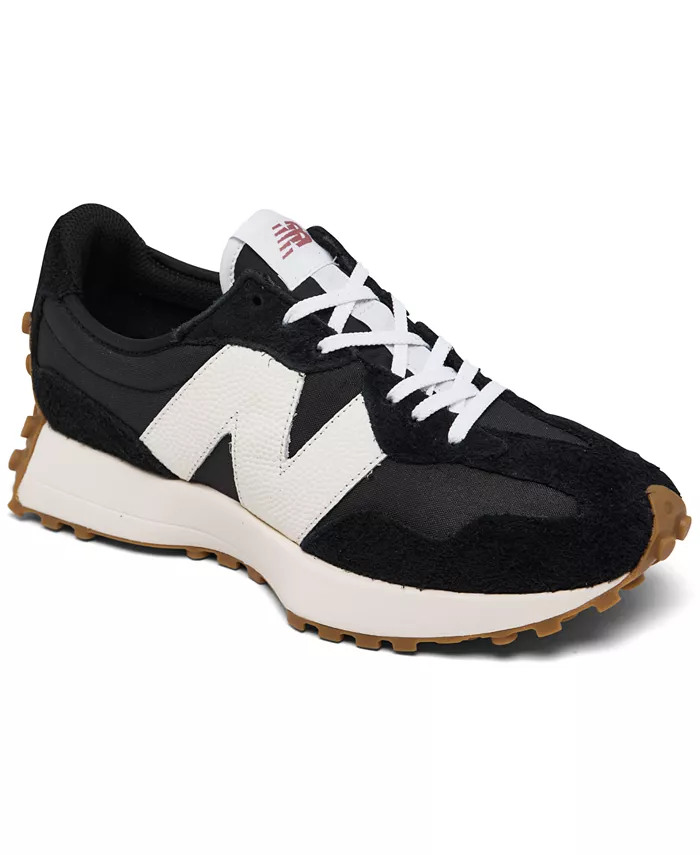 Женские повседневные кроссовки 327 от Finish Line New Balance, черный