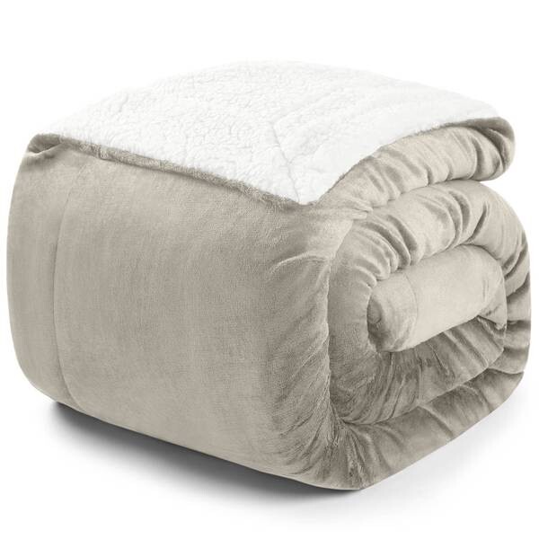

Одеяло Blumtal Sherpa, 270x1x230 см, бежевый