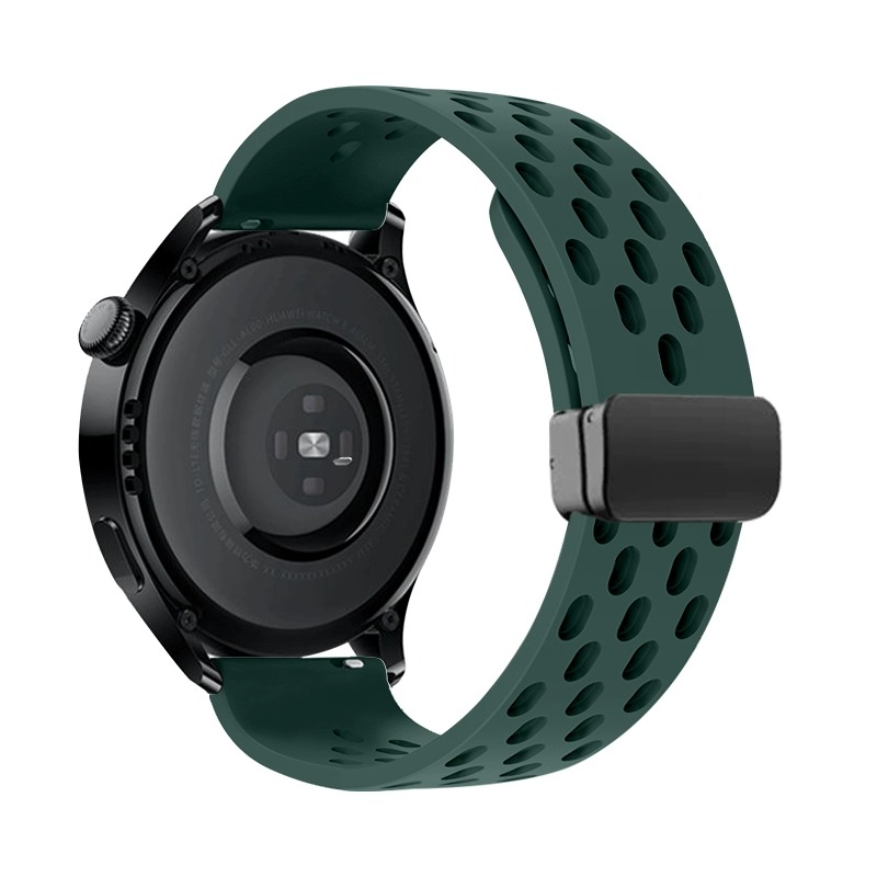 

Biaodaige Часы Strap Huawei Compatibility Silicone Material, Pine Needle Green
