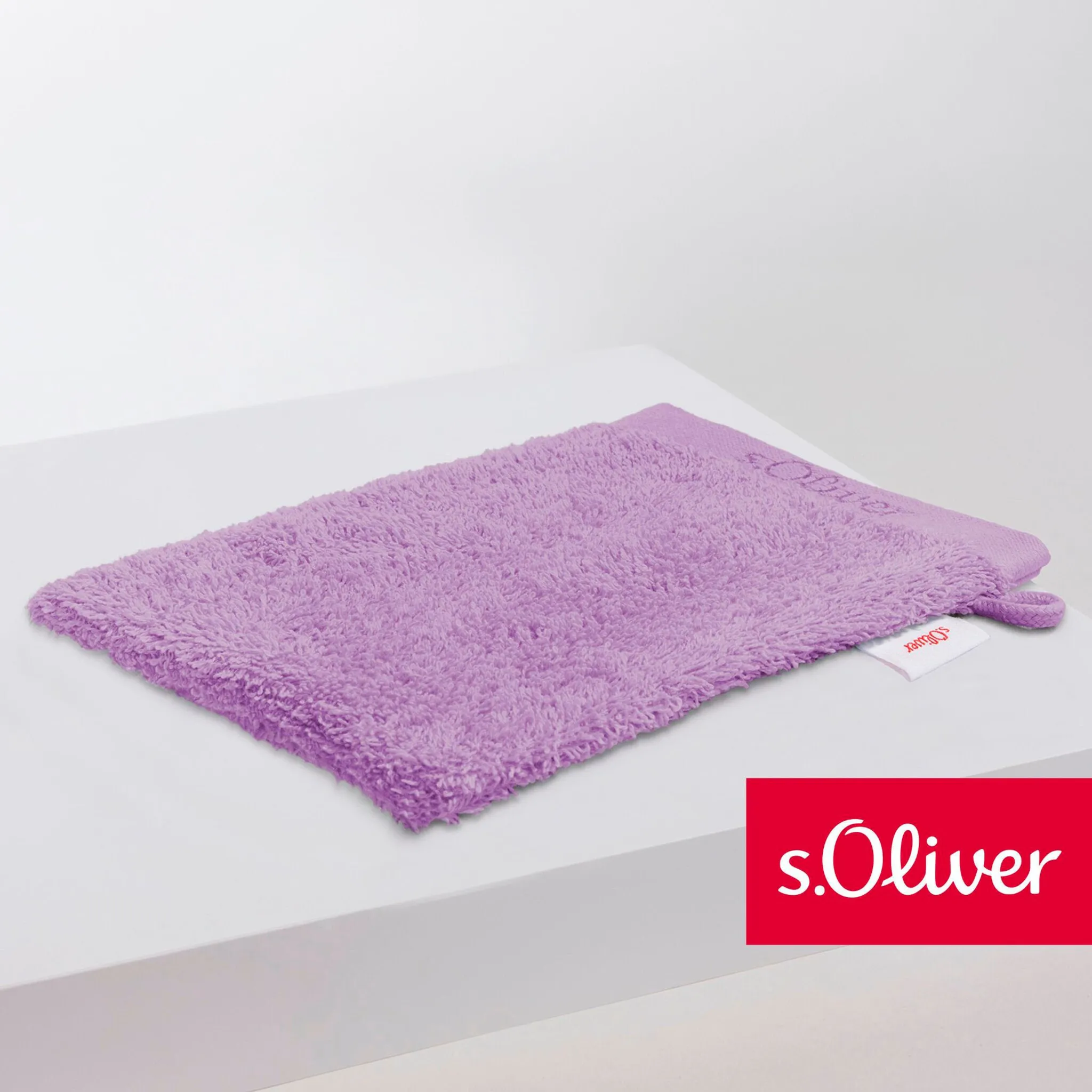 

S.Oliver Рукавицы для мытья «s. Oliver» (1 шт., мочалка 16 х 21 см), особенно мягкая и впитывающая, фиолетовый