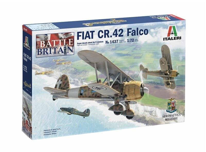 

Italeri, Fiat CR.42 Falco, Модельный комплект, 8+