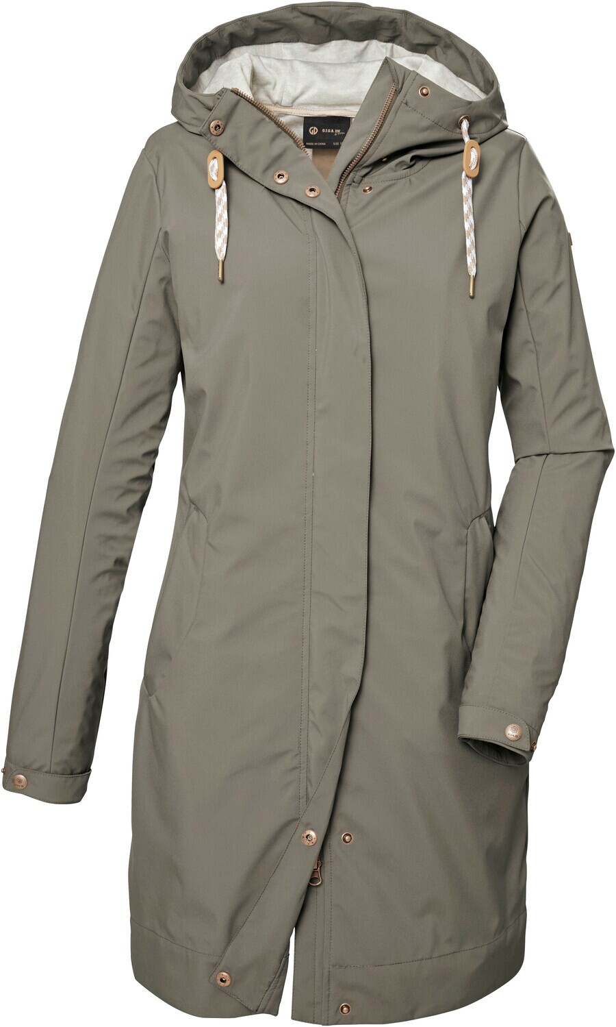 

Термо пуховик G.I.G.A. DX by killtec Outdoor Jacket, оливковый