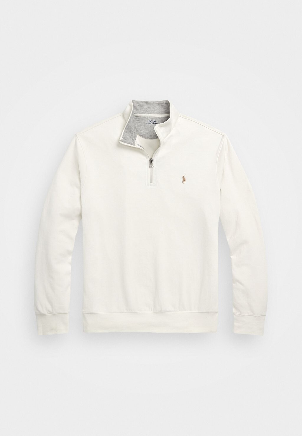 Футболка с длинным рукавом Long Sleeve Polo Ralph Lauren, цвет parchment cream — фото 4