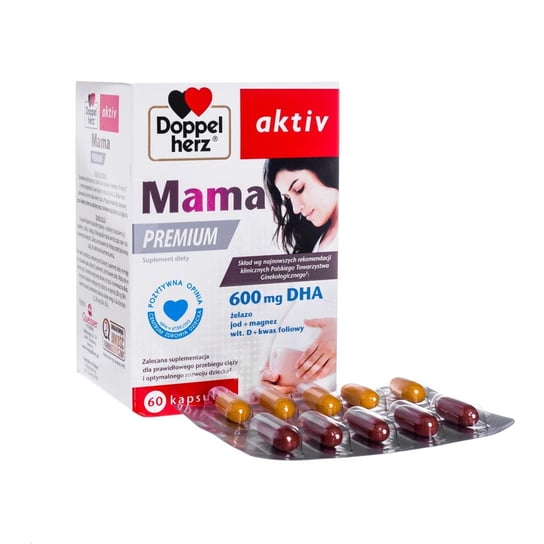 

Queisser Pharma, Доппельгерц Актив Мама Премиум, 60 капсул