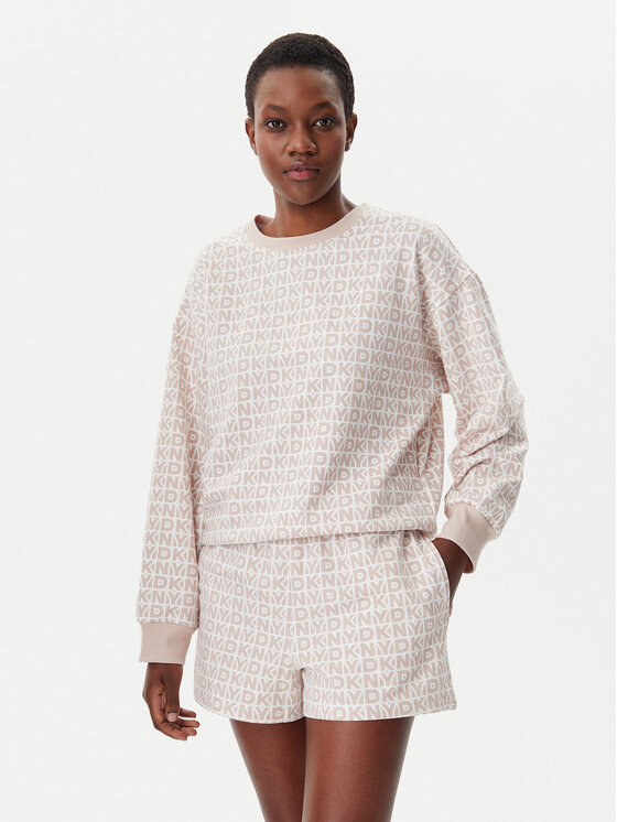 

Пижама обычного кроя YI50040 Dkny, бежевый