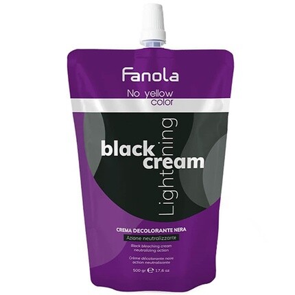 

Крем Black Lightning Черный отбеливающий крем 500G, Fanola