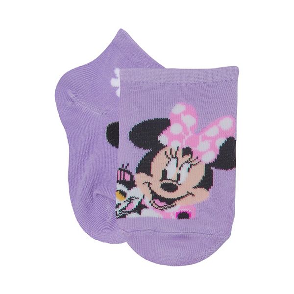 S Minnie Mouse детские носки 6-pack Happy Vibes quarter cut Disney — фото 2