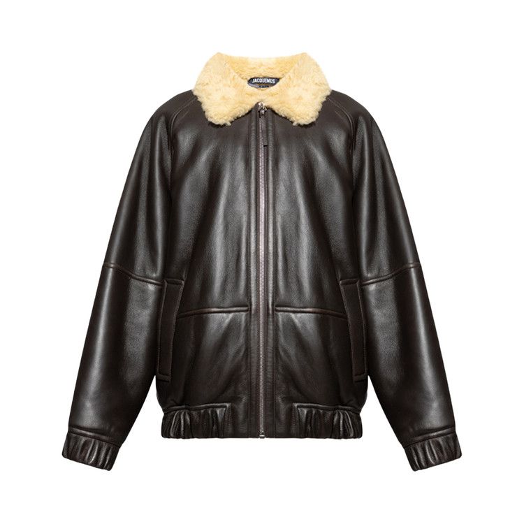 

Куртка Jacquemus Le Bombardier 'Dark Brown'