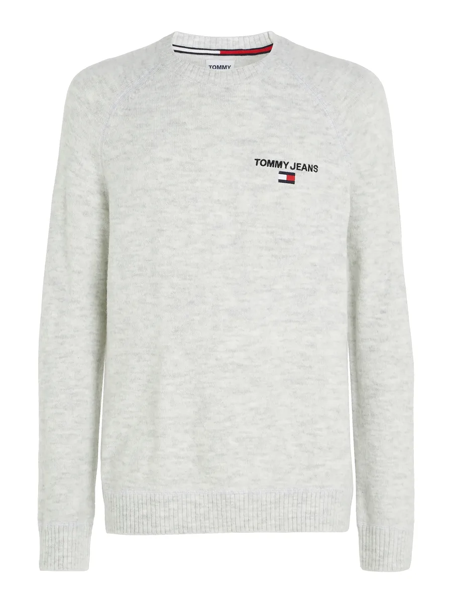 

Свитер с круглым вырезом Tommy Jeans "TJM REG RAGLAN SWEATER", серый