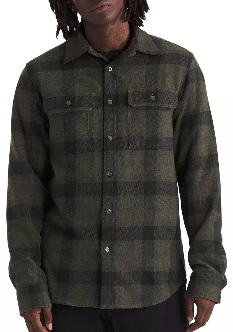 

Мужская фланелевая рубашка The North Face Arroyo, цвет New Taupe Grn Shadow Pld